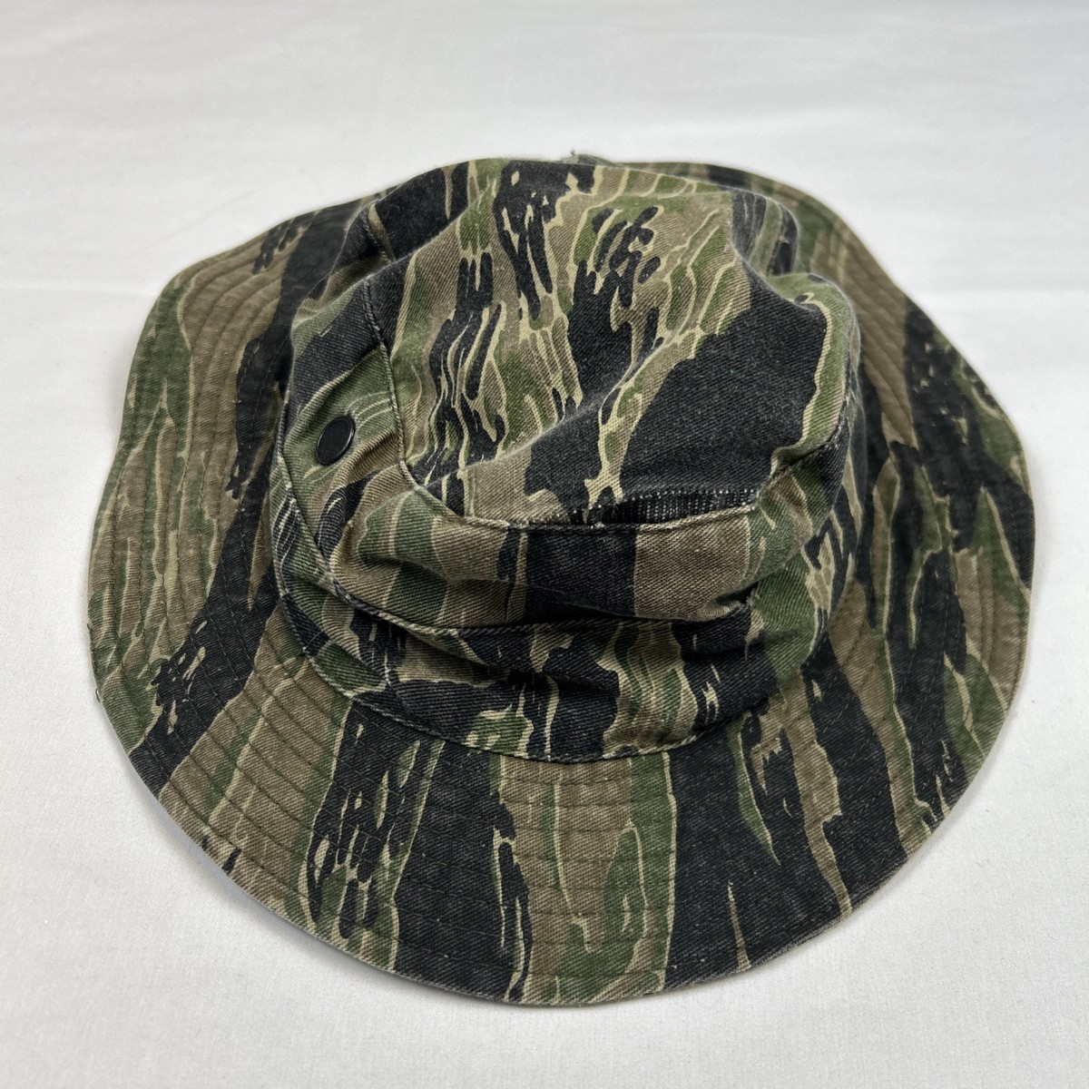 Tru Spec original Tiger Stripe Boonie Hat Sun Hot Weather Sz 7 1/2