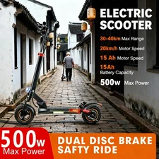 70-Mile Range Adult E-Scooter: 28 mph Zip，Dual Susp & Brakes for Thrilling Rides