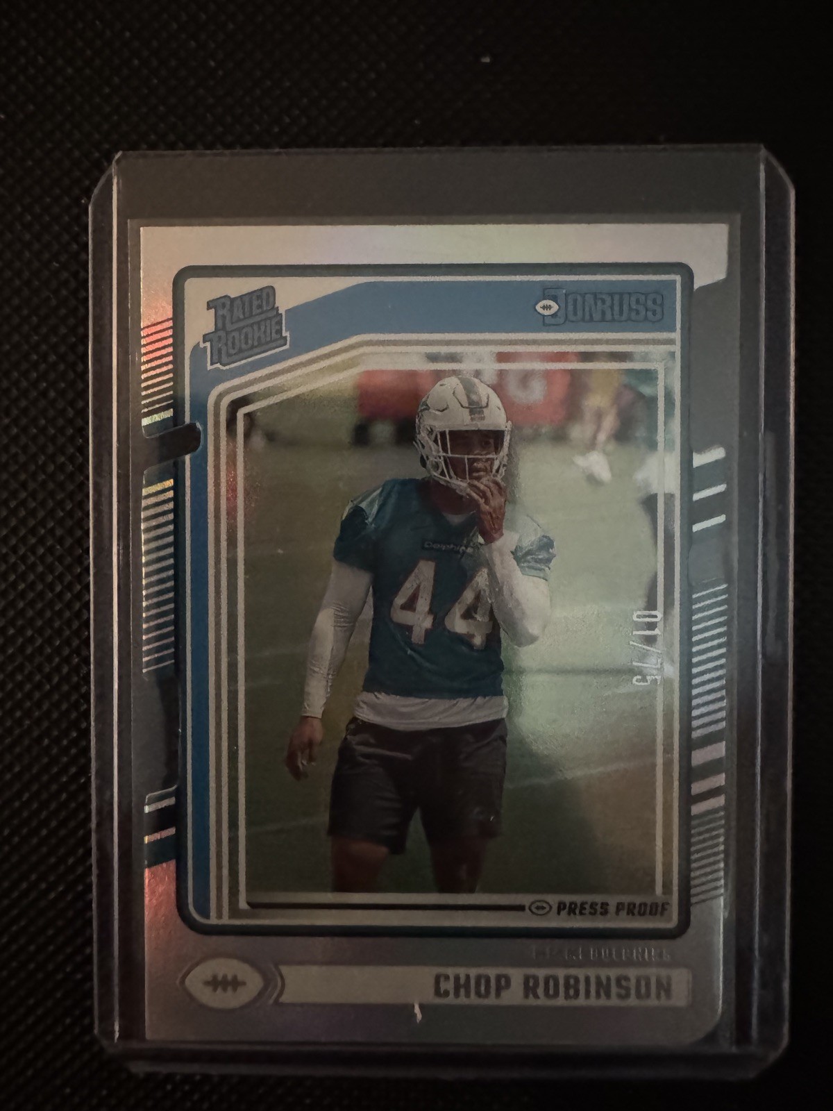2024 Panini Donruss - Chop Robinson #351 Press Proof Silver Die-Cut /75