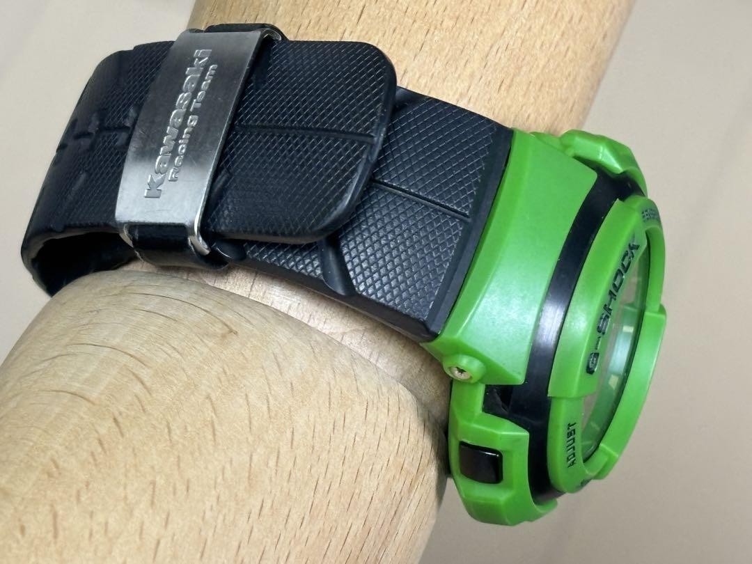 Casio G-shock Ninja Zx-rr G-300krt 3avjr 4314 Watch Kawasaki