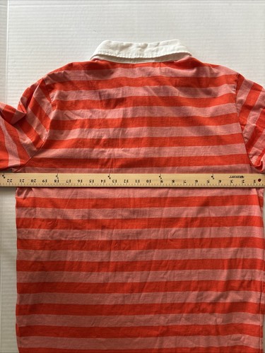 Camisa Coraline Jones Naranja Rayas Bordada Manga Larga Talla XL Gaiman - Imagen 9 de 9