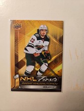 2024/25 Upper DEck Series 2 MARAT KHUSNUTDINOV E-Pack Only NHL Firsts -Minnesota