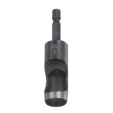 Leather Hollow Punch Hex Shank for Drills 14mm Dia Hole Punch for Thick Fabrics