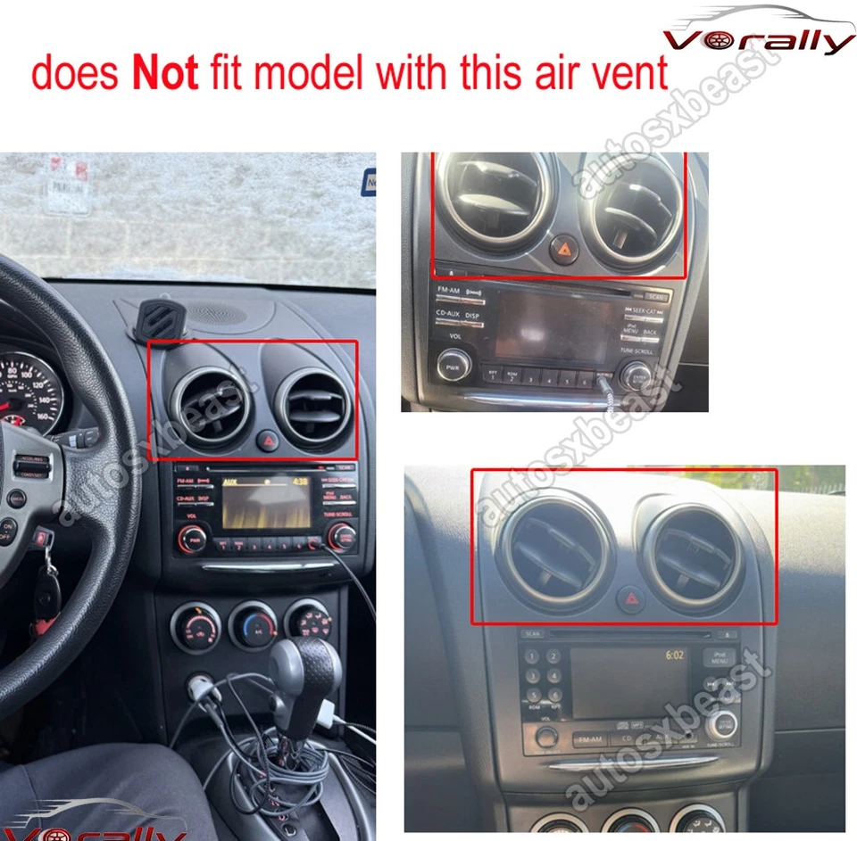 For Nissan Rogue 2014 2015 2016 2017 CarPlay Android 13.0 Car GPS Radio Stereo Foto 2 de 4