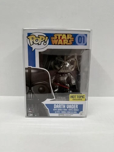 Funko Pop! Vinyl: Star Wars - Darth Vader - (Chrome) - Hot Topic (Exclusive) #1