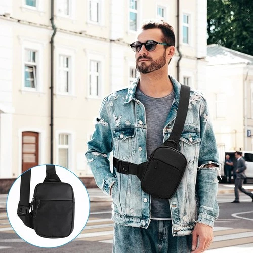 Bbtcxjs 020-a Black Nylon Crossbody Bag, photo 2