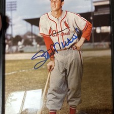 Stan Musial Autographed Original Photo St. Louis Cardinals JSA Authenticated