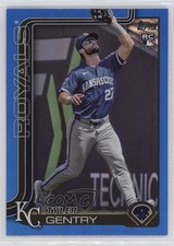 2025 Topps Series 1 Blue Rainbow 47/150 Tyler Gentry #6 0g9