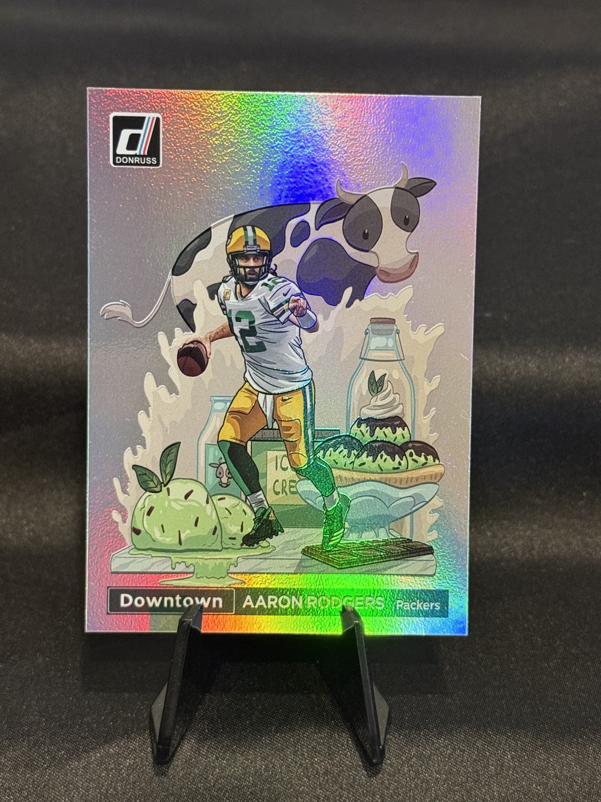 2022 Panini Donruss - Downtown! Aaron Rodgers #DT-AR