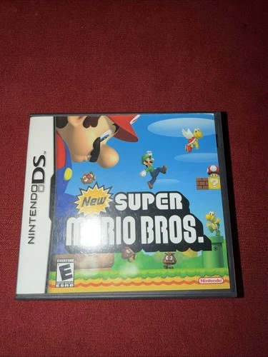 New Super Mario Bros. (Nintendo DS, 2006) Complete Authentic TESTED
