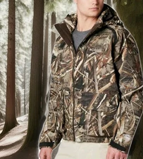 Mens Columbia PHG Widgeon Omni heat Shell Jacket-Real Tree Max 5 Camo Large READ