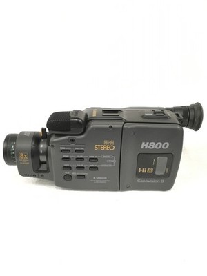 Canon CanoVision 8 H800 Hi8 8mm Camera & Recorder WORKING FREE