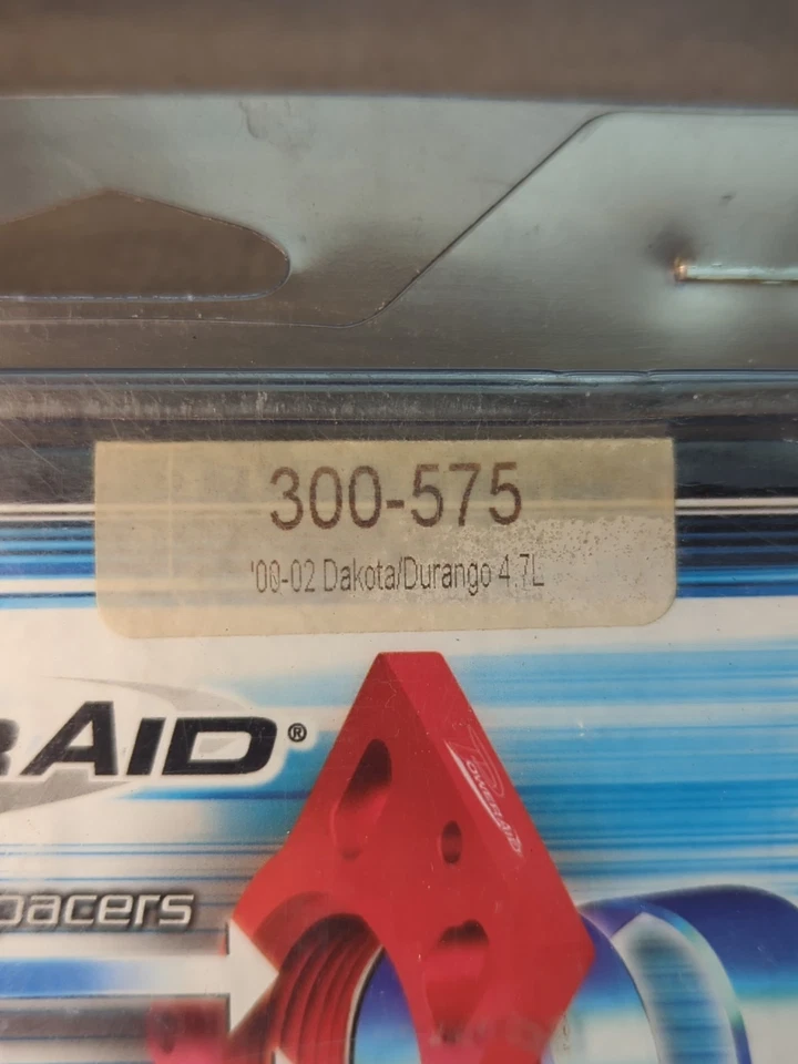AIRAID 300-575 POWERAID ESPACIADOR CUERPO ACELERADOR 00-02 DODGE DAKOTA Y DURANGO ¡NUEVO! Foto 2 de 4