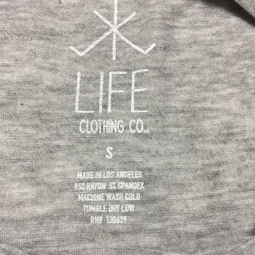 Life Clothing Co. Womens Gray Keep On Keepin On Graphic Desert T Shirt Top - Picture 4 of 6