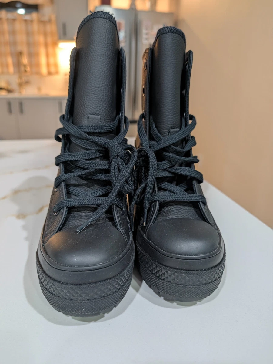 Converse Black Boots for Women for sale | eBay