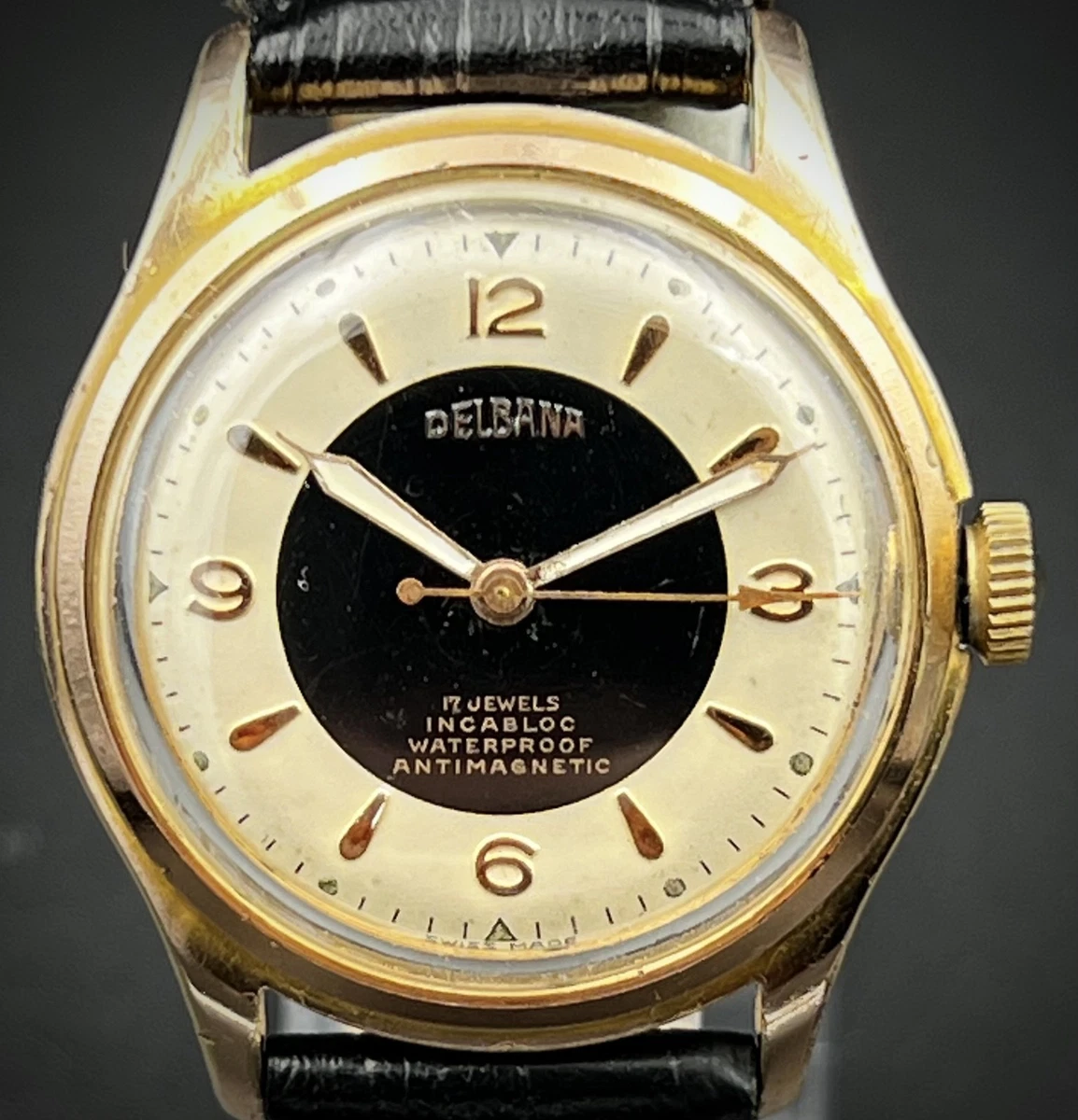 DELBANA 17 JEWELS 18K 750 時計　スイス Delbana 17 Jewels Analog Wristwatches for sale | eBay