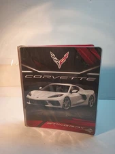 (1) Corvette Stingray- Binder, Notebook Needs Some Cleaning TLC Nothing Major.