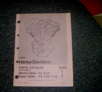 1953-1954 Harley Davidson Electra & Super Glide Motorcycle Parts
