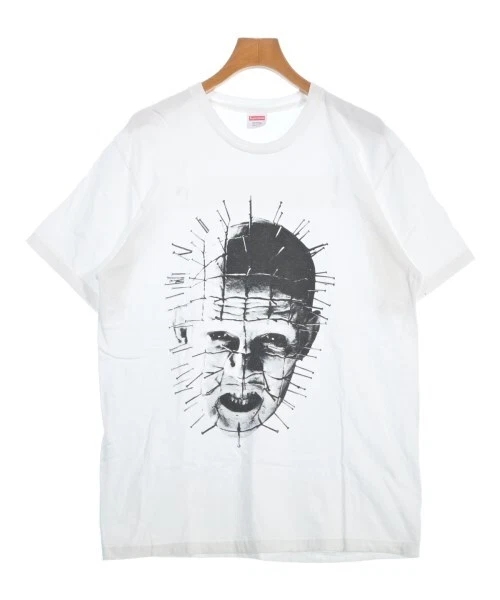 T shirts Supreme/Coupe et cousu blanc L 2200558679033
