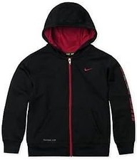 Nike Boys Hoodie Jacket Therma-Fit JDI Black