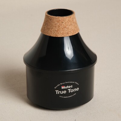 Mutec MHT162 True Tone Series Black Polymer Trumpet Practice Mute Black
