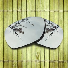 Silver Replacement Lenses for-Oakley Plaintiff OO4057 Polarized