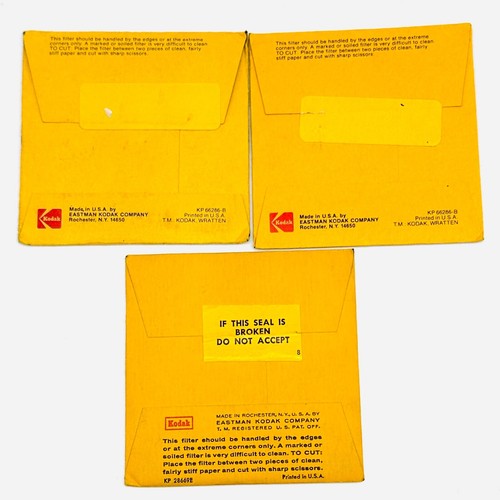 SEALED NOS KODAK 75mm Gel Wratten Filter #81, #81A, #81C or #81D Unsealed #81B - Picture 5 of 15