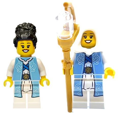 new LEGO NINJAGO Dragons Rising Minifig - Elemental Master of Wind, Euphrasia