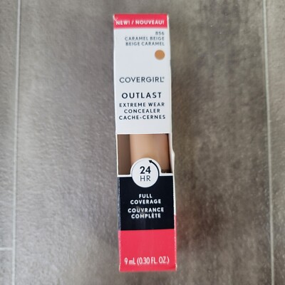 Covergirl Outlast Extreme Wear Concealer #856 Caramel Beige - Full Coverage