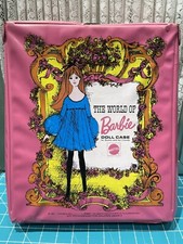 Vintage 1968 The World of Barbie Doll Case 1002 Pink Mattel USA