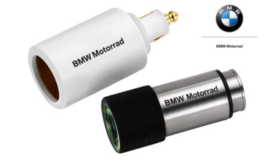 Genuine BMW Motorrad LED Compact Torch Flashlight Rechargeable 12V Socket