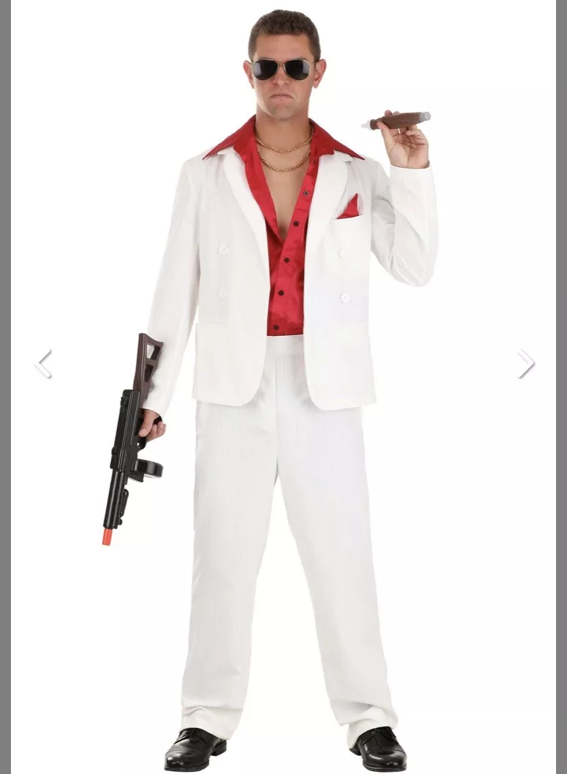 Scarface Tony Montana Mens Halloween Costume size SMALL