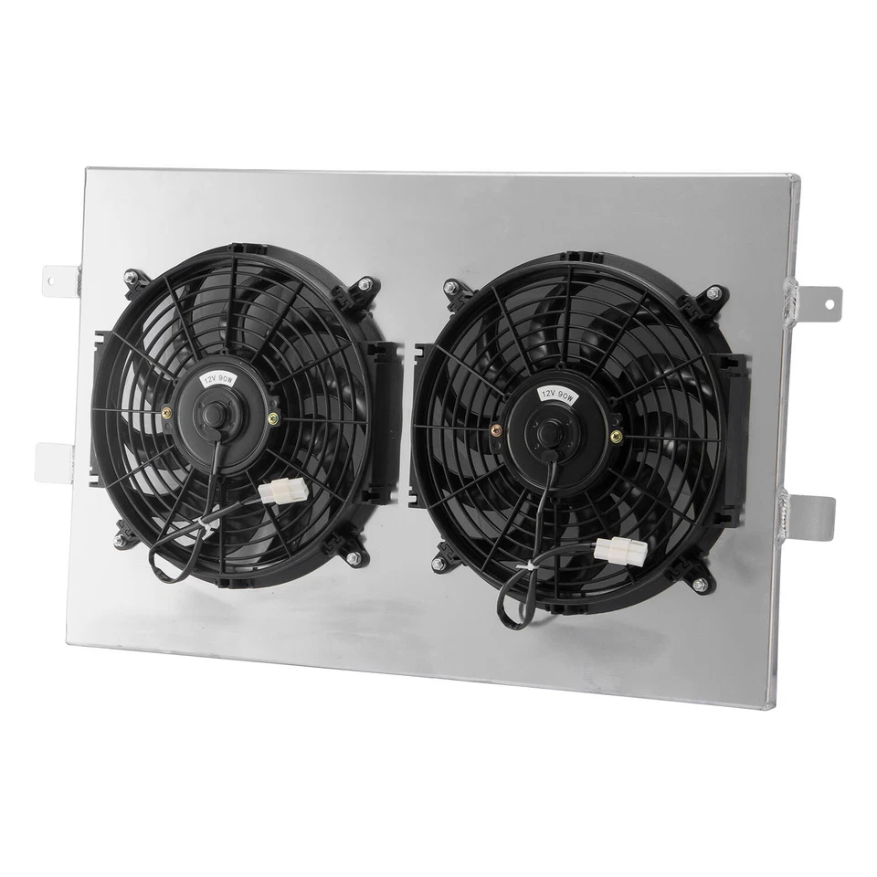 ALUMINUM SHROUD+2x12" FAN+RELAY FOR 99-2012 CHEVY SILVERADO 1500 2500 TAHOE — 第 4/4 张图片