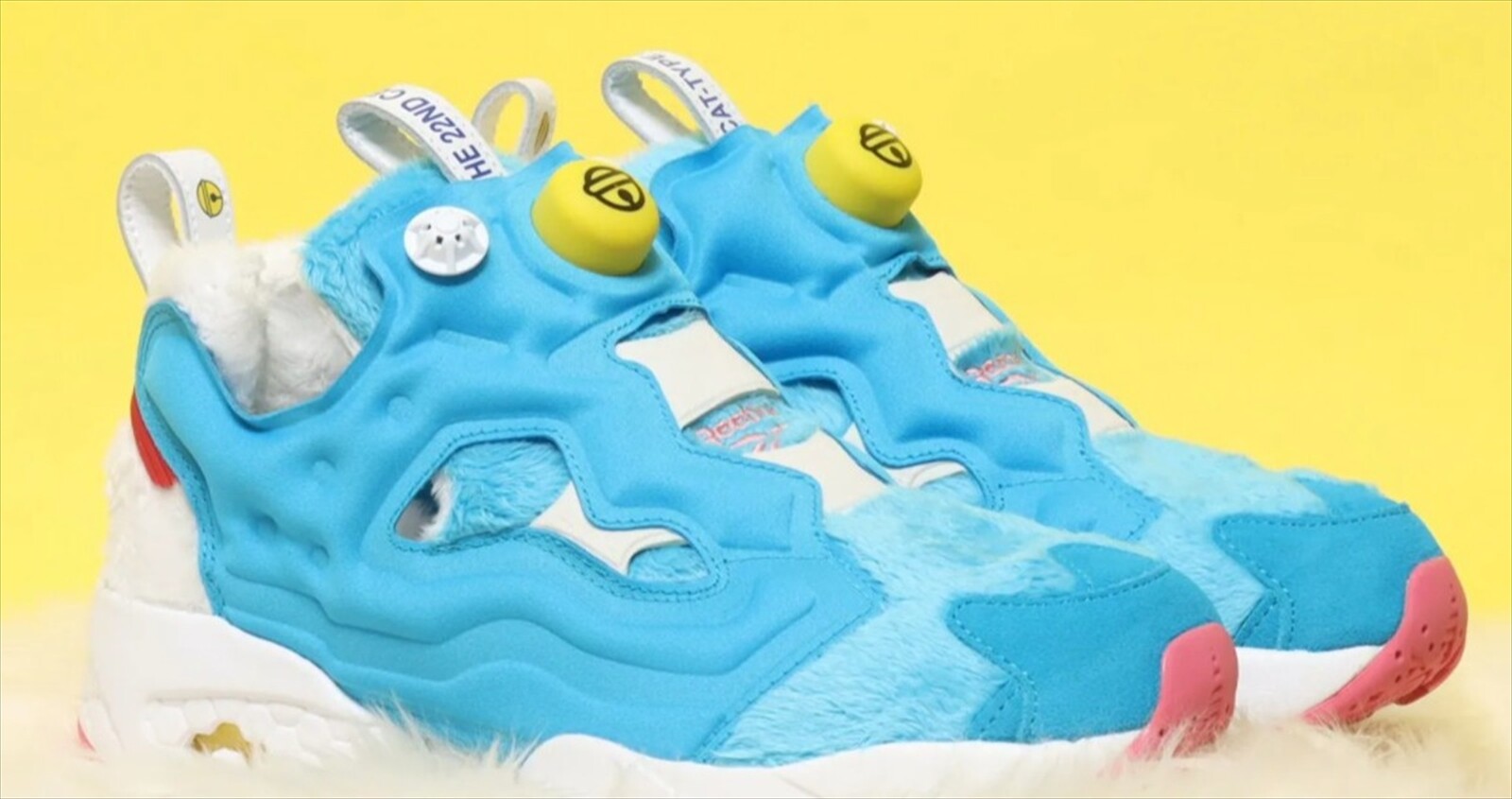 Reebok InstaPump Fury x Doraemon Blue 