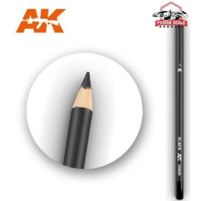 AK Interactive Weathering Pencil Set of 1 Black