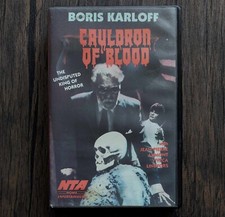 Cauldron of Blood BETA tape NTA Home Entertainment Boris Karloff Horror 1984