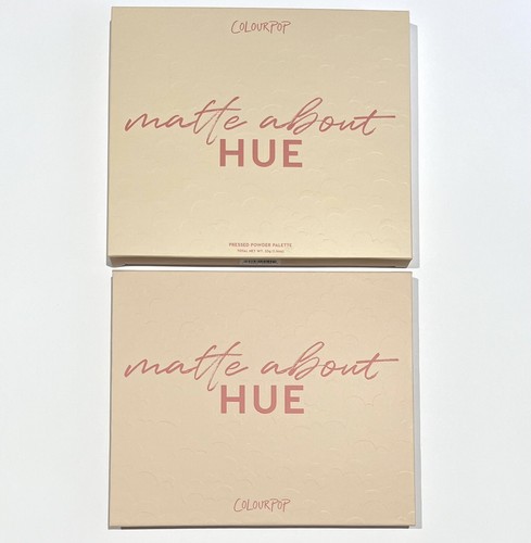 Colourpop MATTE ABOUT HUE Eyeshadow Palette Rainbow Authentic New In Box - Picture 6 of 7