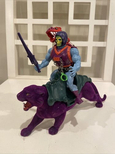 Dragon Blaster Skeletor And Panther 1985 Vintage Original MOTU - Bild 3 von 12