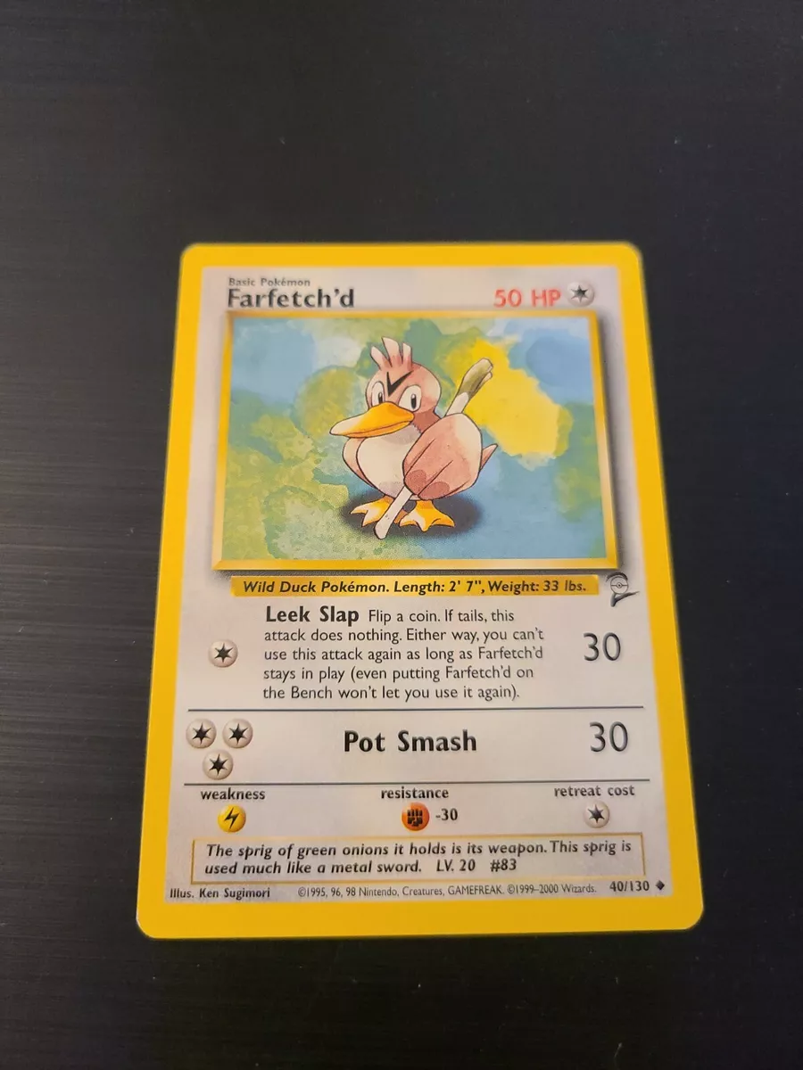 Got a first Farfetch'd today. Are they rare? Looks pretty cool to