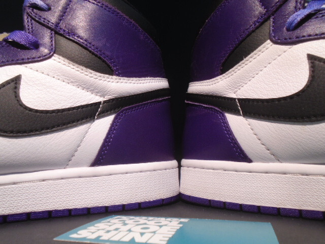 NIKE AIR JORDAN 1 RETRO I HIGH OG COURT PURPLE 2.0 WHITE BLACK TOE
