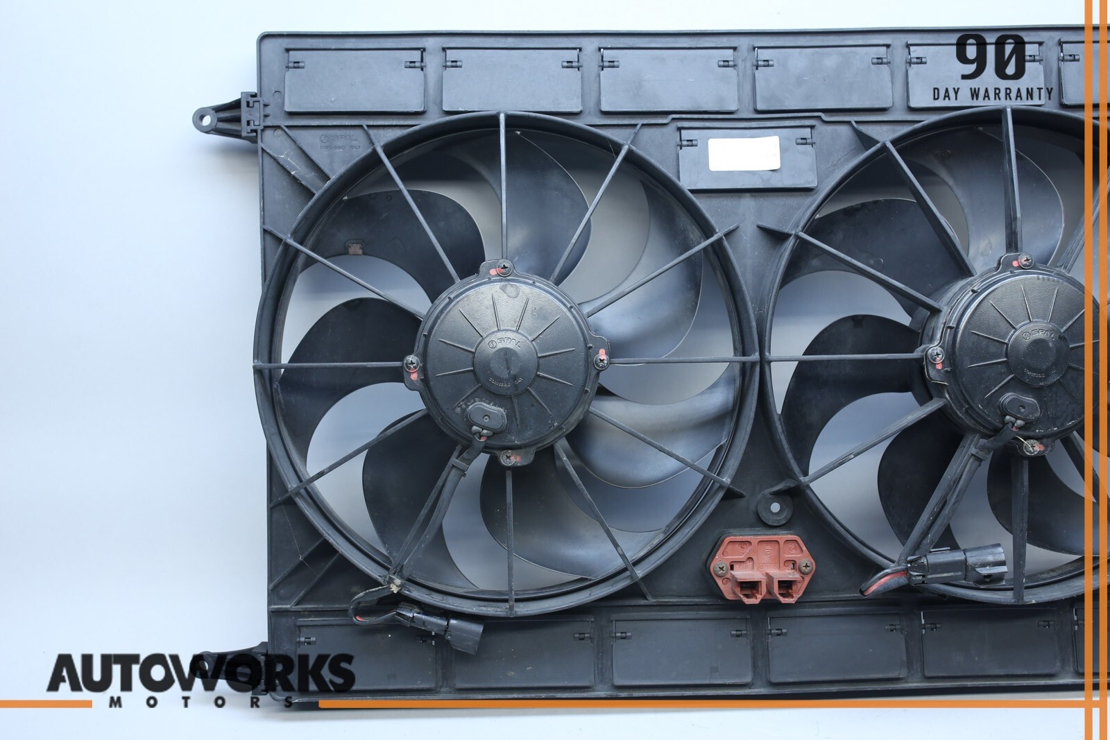 05-08 Maserati Quattroporte M139 Engine Cooling Radiator Dual Fan Shroud OEM