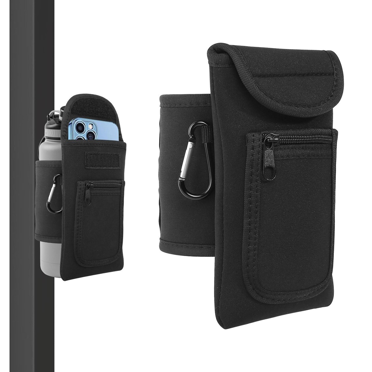MYDAYS OUTDOOR Magnetischer Turnbeutel – Mit 6 Magneten, 4 Fächern & Schultergurt Für Wasserflasche & Sportzubehör