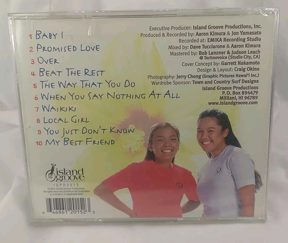 Keahiwai: Local Girls CD (Island Groove Productions, 2001