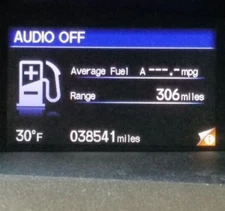 14-15 HONDA CIVIC DASH MOUNT INFO DISPLAY SCREEN 78260-TR3-A020-M1 GENUINE OEM