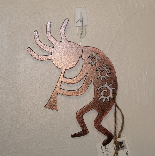Juego de placas de letrero KOKOPELLI 12 pulgadas de alto corte por plasma metal arte de pared elección de color - Imagen 2 de 5