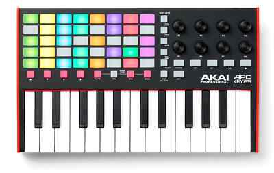 Akai APC Key 25 mk2 USB Ableton Performance Keyboard 25 Mini Tasten Software