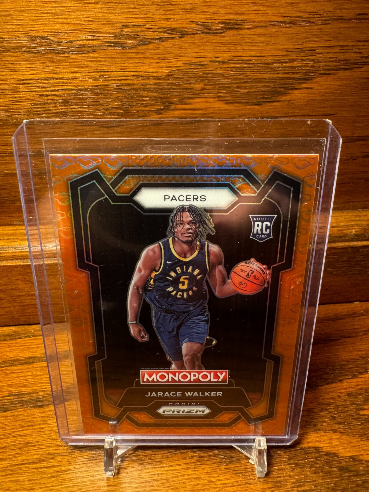 2023-24 Panini Prizm Basketball Monopoly Jarace Walker #36 Handshake Pacers