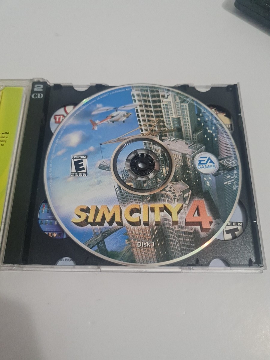 SimCity 4: Deluxe Edition PC CD-ROM 2 Discs Complete | eBay