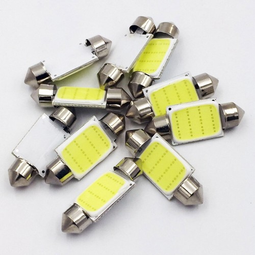 2x COB 39mm Festoon Car Interior Light LED Dome Reading Lamp Bulbs Xenon White, - Picture 5 of 12