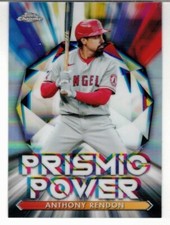 Anthony Rendon 2021 Topps Chrome Prismic Power